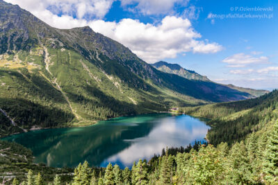 Góry - widok na Morskie Oko