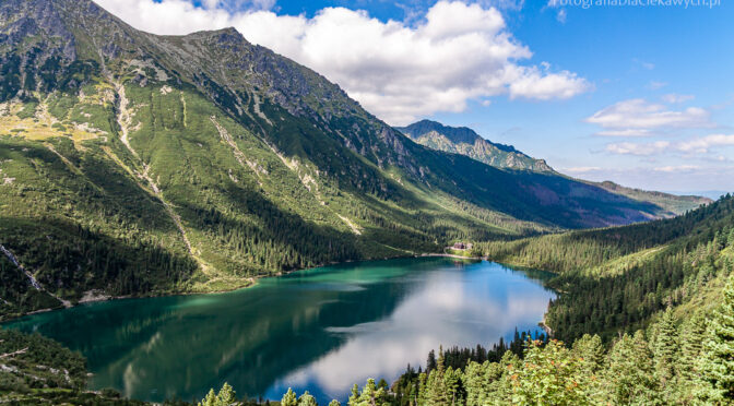 Góry - widok na Morskie Oko