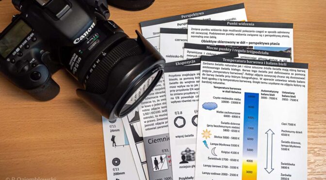 Ściągi fotograficzne – zobacz i odbierz darmowych 9 arkuszy ze ściągami