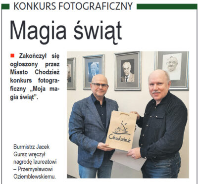 Moja magia świąt - laureat Przemysław Oziemblewski
