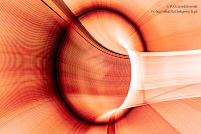 Zdjęcia malowane światłem — tunel czasoprzestrzenny nr 1