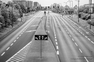 Zdjęcie zmodyfikowane w Adobe Lightroom bez ruchu ulicznego