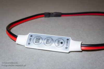 Sterownik do malowania światłem