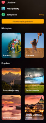 Luminar Neo - Presety