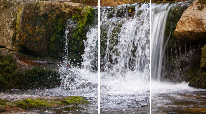 Z jakim czasem fotografować wodospad? – porównanie od 1/8000 do 8 sekund