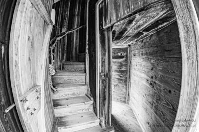 Zdjęcia obiektywem typu rybie oko.