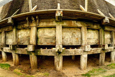 Zdjęcia obiektywem typu rybie oko.