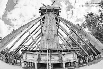 Zdjęcia obiektywem typu rybie oko.