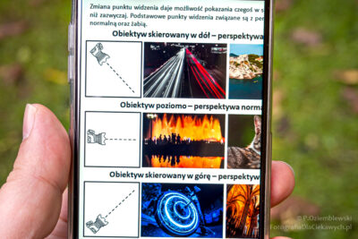 Ściągi fotograficzne na telefonie