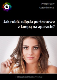 Zdjęcia portretowe - lampa na aparacie