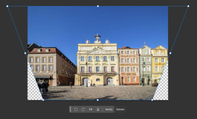 Prostowanie budynków w Adobe Photoshop
