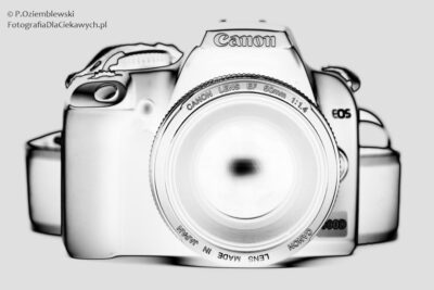 Efekt solaryzacji zrobiony za pomocą krzywych w Adobe Lightroom