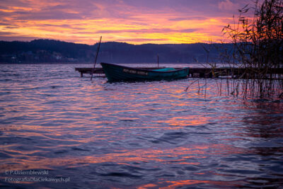 Poranek nad jeziorem Chodzieskim