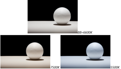 Zmiana ustawień balansu bieli