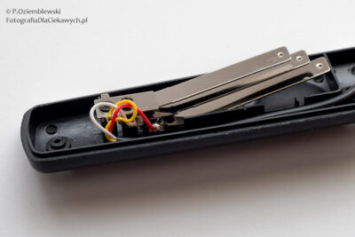 Wężyk spustowy od środka