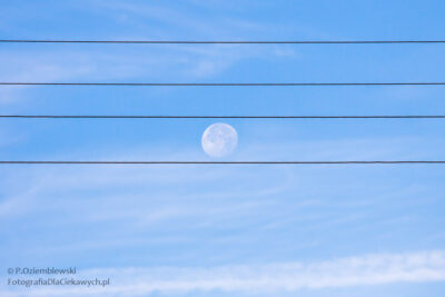 Księżyc w dzień