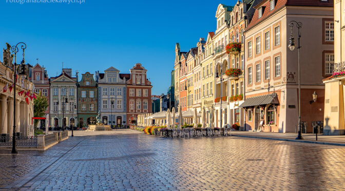 Czasami po prostu ma się farta — zdjęcia z odbiciem na Rynku w Poznaniu