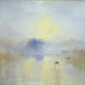 Turner - Zamek Norham, wschód słońca